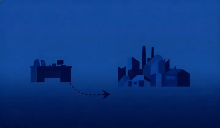 Illustration of a written uv 400 sunglasses sourcing route, not a street map