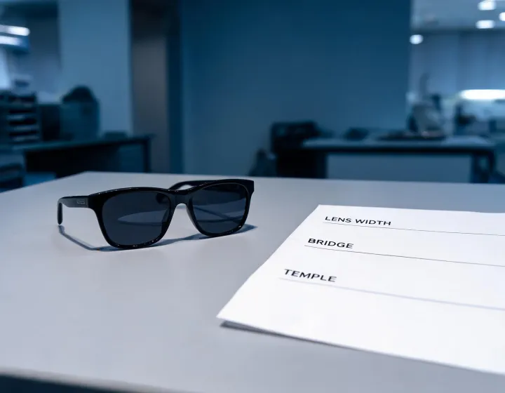 Uv 400 sunglasses specification layout for factory quote comparison